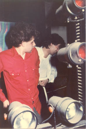 Blind Alley backstage